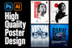 design high quality posters