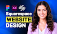 build squarespace website design or redesign, website development