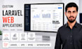 develop a custom laravel web application