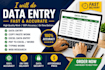 do fast and accurate data entry