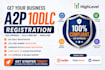 do a2p 10dlc registration website tcr compliant
