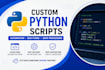 write python scripts, automate tasks, fix bugs, and create custom program