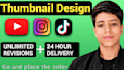 design a clickbait thumbnail