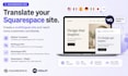 squarespace multilingual website setup weglot translation seo language
