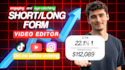 edit engaging short form videos