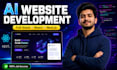 develop full stack ai website, ai chatbot, and custom ai software