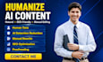 humanize ai content rewrite ai text for SEO blogs and websites