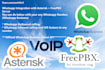 connect whatsapp business cloud voice calling to asterisk with pjsip