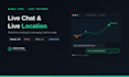 add real time chat and live location tracking to your app