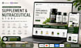build professional supplement and nutraceutical ecommerce website