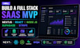 build a full stack saas mvp with nextjs react node js supabase and stripe