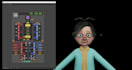 rig3d human face expression,ue5 control rig, arkit blendshapes,weight painting