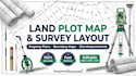 design accurate land plot maps, survey layouts  and site plans