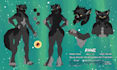 fursona ref sheet furry reference sheet anthro ref sheet furry ref sheet nsfw oc
