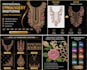 manually digitize ladies suit embroidery designs in wilcom