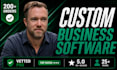 build your custom business web application