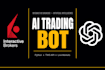 develop ibkr API ai trading bot with tradingview webhook