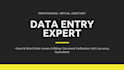 do professional data entry, web research, and copy paste work