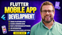 develop flutterflow mobile app, flutterflow mobile app fintech app developer