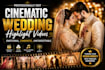 cinematic wedding highlight video editing
