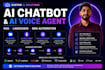 build custom ai chatbot, rag assistant and ai voice agent