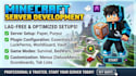 develop a minecraft server with advance features