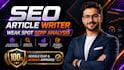 find SEO weak spots and write high ranking articles