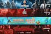design a amazing youtube gaming channel banner