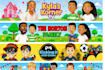 create banner and logo kids for youtube channel