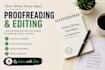 proofread and edit your english documents professionally