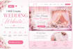 create a responsive wedding invitation website