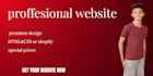 a 1 page website with a premium UI UX design