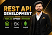 build secure rest API using nodejs express and mongodb