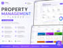 setup a premium real estate property management dashboard