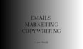 write email copy for your business