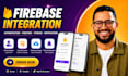 integrate firebase authentication firestore notifications and storage
