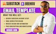 setup substack newsletter design substack email template manage substack posts
