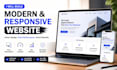 build a modern responsive website using HTML CSS javascript and firebase