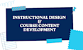 design your online course curriculum, scripts, and learning materials