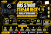 set up obs studio, elgato stream deck dual PC streaming and automate your stream