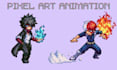do pixel art animation pixel art sprite sheet animation 32 bit pixel background
