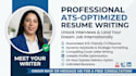 write an ats compliant resume and cv