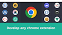 develop a custom google chrome extension or web automation tool