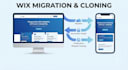 clone wix website, transfer, convert, redesign and do wix migration wix studio