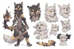 draw custom a digital fursona art commission