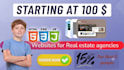 create a website for real estate agencies