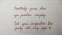 write beautiful handwritten letters, aesthetic notes