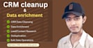 do data enrichment and CRM cleanup for your lead lists