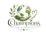 custom globe logo design with copyrights