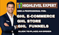 setup ghl ecommerce store ghl funnel, ghl payment integration ghl automation